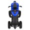 Motocicletă Electrică Moni Nairobi Blue, 2 Motoare 25W, MP3+USB, Lumini, 6V 7Ah, 3-8 Ani