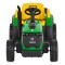 Tractor Electric Moni Terron Green cu Remorcă și Lopată, 12V, 3 Viteze, Telecomandă 2.4 GHz, 3-8 Ani