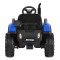 Tractor Electric Moni Terron Blue cu Remorcă și Lopată, 12V, 3 Viteze, Telecomandă 2.4 GHz, 3-8 Ani