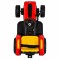 Tractor Electric Moni Terron Red cu Remorcă și Lopată, 12V, 3 Viteze, Telecomandă 2.4 GHz, 3-8 Ani