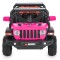 Jeep Electric Moni Tango Pink, 12V, Funcție Balansare, Uși Mobile, Telecomandă 2.4 GHz, 3 Ani+