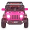 Jeep Electric Moni Tango Pink, 12V, Funcție Balansare, Uși Mobile, Telecomandă 2.4 GHz, 3 Ani+