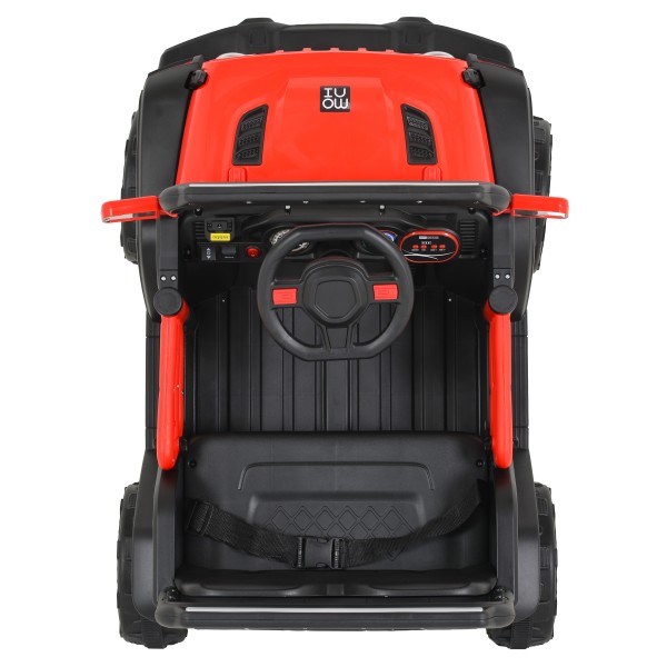 Jeep Electric Moni Tango Red, 12V, Funcție Balansare, Uși Mobile, Telecomandă 2.4 GHz, 3 Ani+