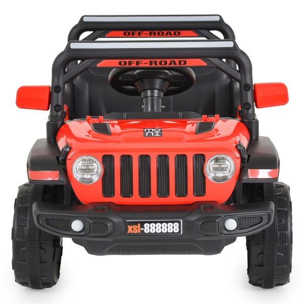 Jeep Electric Moni Tango Red, 12V, Funcție Balansare, Uși Mobile, Telecomandă 2.4 GHz, 3 Ani+