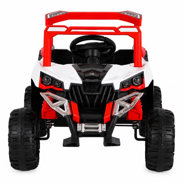 Jeep Electric Moni Gobi Go Red, 12V, Funcție Balansare, Uși Mobile, Telecomandă 2.4 GHz, 3-8 Ani