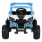 Jeep Electric Moni Gobi Go Blue, 12V, Funcție Balansare, Uși Mobile, Telecomandă 2.4 GHz, 3-8 Ani
