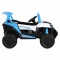Jeep Electric Moni Gobi Go Blue, 12V, Funcție Balansare, Uși Mobile, Telecomandă 2.4 GHz, 3-8 Ani