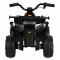 ATV Electric Moni Dune Black, 12V, Control prin Mâner, Faruri, MP3+USB, 30 kg, 3-8 Ani