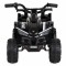 ATV Electric Moni Dune Black, 12V, Control prin Mâner, Faruri, MP3+USB, 30 kg, 3-8 Ani