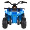 ATV Electric Moni Dune Blue, 12V, Control prin Mâner, Faruri, MP3+USB, 30 kg, 3-8 Ani