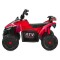 ATV Electric Moni Dune Red, 12V, Control prin Mâner, Faruri, MP3+USB, 30 kg, 3-8 Ani