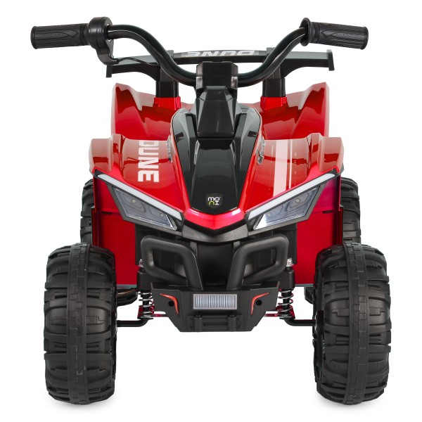 ATV Electric Moni Dune Red, 12V, Control prin Mâner, Faruri, MP3+USB, 30 kg, 3-8 Ani