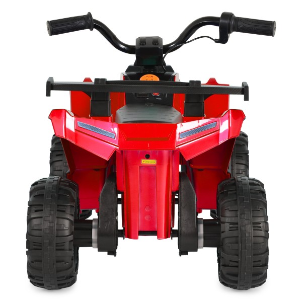 ATV Electric Moni Dune Red, 12V, Control prin Mâner, Faruri, MP3+USB, 30 kg, 3-8 Ani