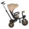 Tricicleta Pliabila Byox FoldiGo Beige, Șezut Rotativ 360°, 2 Moduri, Copertină 3 Secțiuni, 12-60 Luni