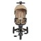 Tricicleta Pliabila Byox FoldiGo Beige, Șezut Rotativ 360°, 2 Moduri, Copertină 3 Secțiuni, 12-60 Luni