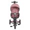 Tricicleta Pliabila Byox FoldiGo Pink, Șezut Rotativ 360°, 2 Moduri, Copertină 3 Secțiuni, 12-60 Luni