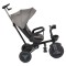 Tricicleta Pliabila Byox FoldiGo Grey, Șezut Rotativ 360°, 2 Moduri, Copertină 3 Secțiuni, 12-60 Luni