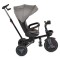 Tricicleta Pliabila Byox FoldiGo Grey, Șezut Rotativ 360°, 2 Moduri, Copertină 3 Secțiuni, 12-60 Luni