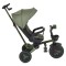 Tricicleta Pliabila Byox FoldiGo Green, Șezut Rotativ 360°, 2 Moduri, Copertină 3 Secțiuni, 12-60 Luni
