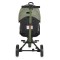 Tricicleta Pliabila Byox FoldiGo Green, Șezut Rotativ 360°, 2 Moduri, Copertină 3 Secțiuni, 12-60 Luni