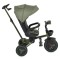Tricicleta Pliabila Byox FoldiGo Green, Șezut Rotativ 360°, 2 Moduri, Copertină 3 Secțiuni, 12-60 Luni