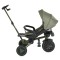 Tricicleta Pliabila Byox FoldiGo Green, Șezut Rotativ 360°, 2 Moduri, Copertină 3 Secțiuni, 12-60 Luni