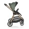 Cărucior 2în1 Cangaroo Hydra Green, Aluminiu, Coșuleț Nou-Născut, Ham 5 Puncte, Adaptor Maxi-Cosi, 0-4 Ani