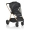 Cărucior 2în1 Cangaroo Hydra Grey, Aluminiu, Coșuleț Nou-Născut, Ham 5 Puncte, Adaptor Maxi-Cosi, 0-4 Ani