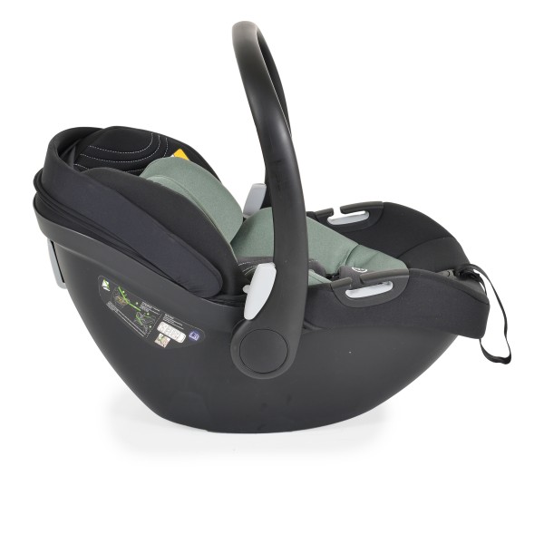 Scaun Auto I-Size Cangaroo Macan/Icon/Hydra Green, R129/03, Baza Oscilantă, Pernuță Nou-Născut, 40-83 cm, 0-15 Luni