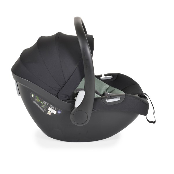 Scaun Auto I-Size Cangaroo Macan/Icon/Hydra Green, R129/03, Baza Oscilantă, Pernuță Nou-Născut, 40-83 cm, 0-15 Luni
