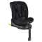 Scaun Auto Cangaroo Bravo Black I-Size, ISOFIX, Rotativ 360°, SPS Lateral, 10 Poziții Tetieră, 40-150 cm