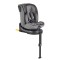 Scaun Auto Cangaroo Bravo Grey I-Size, ISOFIX, Rotativ 360°, SPS Lateral, 10 Poziții Tetieră, 40-150 cm
