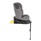 Scaun Auto Cangaroo Bravo Grey I-Size, ISOFIX, Rotativ 360°, SPS Lateral, 10 Poziții Tetieră, 40-150 cm