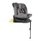 Scaun Auto Cangaroo Bravo Grey I-Size, ISOFIX, Rotativ 360°, SPS Lateral, 10 Poziții Tetieră, 40-150 cm