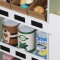 Magazin de Jucărie din Lemn Moni Toys, Tejghea cu Casă de Marcat, Alimente, Bancnote, Set Complet, 3 Ani+