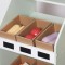Magazin de Jucărie din Lemn Moni Toys, Tejghea cu Casă de Marcat, Alimente, Bancnote, Set Complet, 3 Ani+