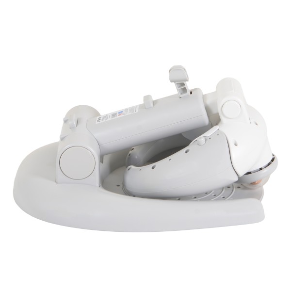 Suport de Baie Bebeluș Moni Huggy Grey, Antiderapant, Pliabil, 4 Înălțimi, 9-36 Luni