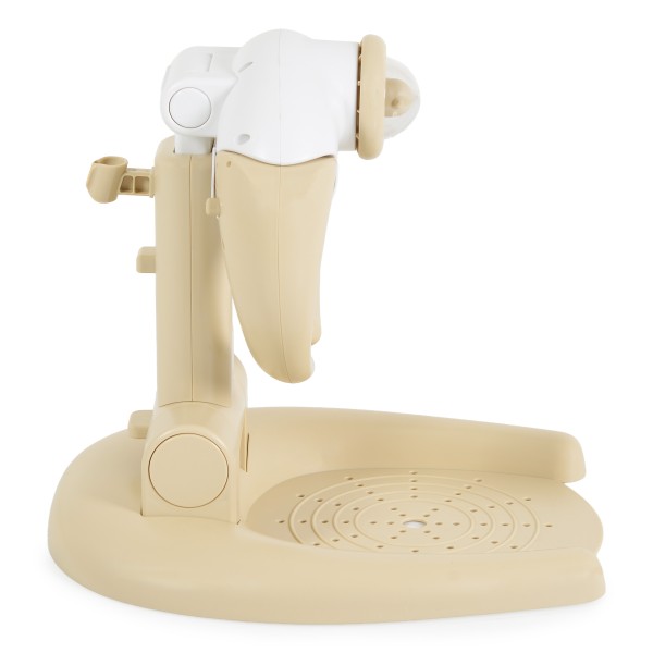 Suport de Baie Bebeluș Moni Huggy Beige, Antiderapant, Pliabil, 4 Înălțimi, 9-36 Luni