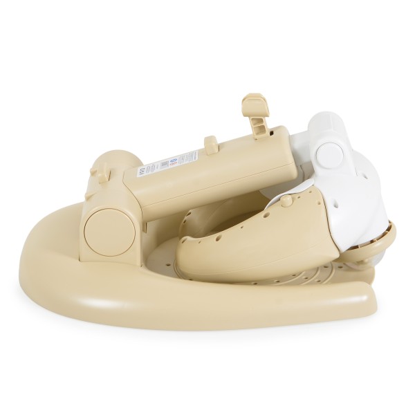 Suport de Baie Bebeluș Moni Huggy Beige, Antiderapant, Pliabil, 4 Înălțimi, 9-36 Luni