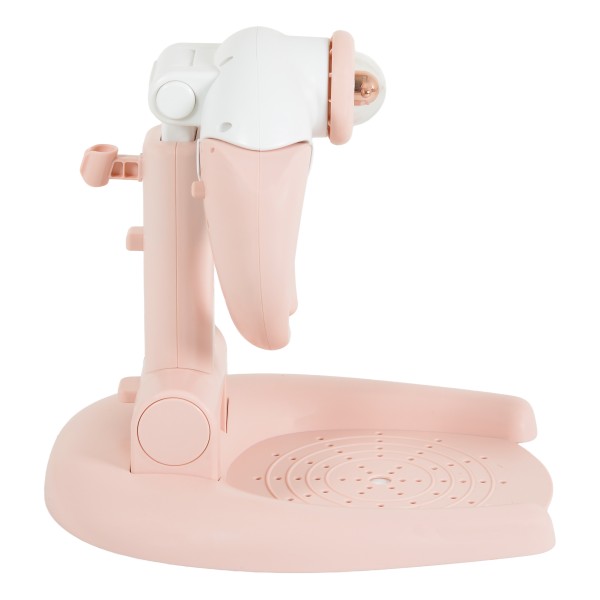 Suport de Baie Bebeluș Moni Huggy Pink, Antiderapant, Pliabil, 4 Înălțimi, 9-36 Luni