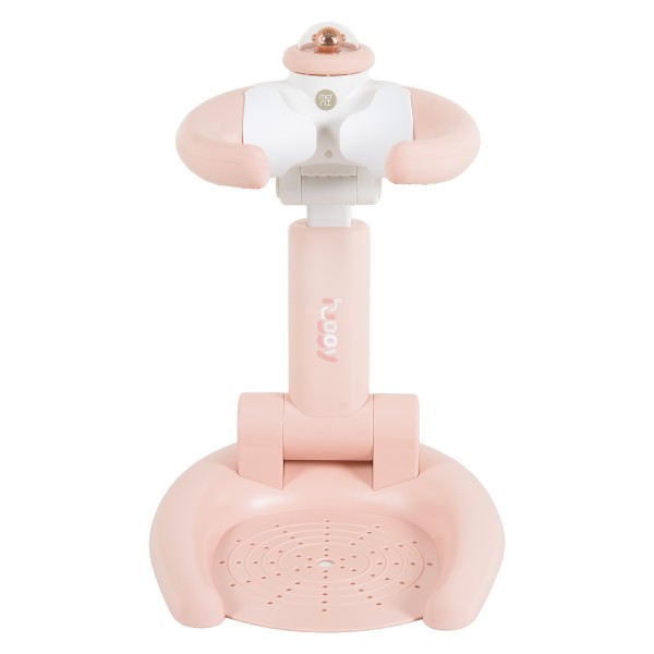 Suport de Baie Bebeluș Moni Huggy Pink, Antiderapant, Pliabil, 4 Înălțimi, 9-36 Luni