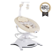 Leagăn Electric Cangaroo La Scala Beige, 6 Moduri, 5 Viteze, Rotativ 360°, Telecomandă, 12 Melodii, 0-9 kg
