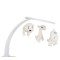Leagăn Electric Cangaroo La Scala Beige, 6 Moduri, 5 Viteze, Rotativ 360°, Telecomandă, 12 Melodii, 0-9 kg