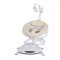 Leagăn Electric Cangaroo La Scala Beige, 6 Moduri, 5 Viteze, Rotativ 360°, Telecomandă, 12 Melodii, 0-9 kg