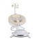 Leagăn Electric Cangaroo La Scala Beige, 6 Moduri, 5 Viteze, Rotativ 360°, Telecomandă, 12 Melodii, 0-9 kg