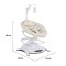 Leagăn Electric Cangaroo La Scala Beige, 6 Moduri, 5 Viteze, Rotativ 360°, Telecomandă, 12 Melodii, 0-9 kg
