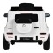 Mașină Electrică Mercedes-Benz G580 White pentru Copii, 12V, Telecomandă 2.4 GHz, Bluetooth, Scaun din Piele, Anvelope EVA, 3-8 Ani