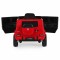 Mașină Electrică Mercedes-Benz G580 Red pentru Copii, 12V, Telecomandă 2.4 GHz, Bluetooth, Scaun din Piele, Anvelope EVA, 3-8 Ani