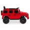 Mașină Electrică Mercedes-Benz G580 Red pentru Copii, 12V, Telecomandă 2.4 GHz, Bluetooth, Scaun din Piele, Anvelope EVA, 3-8 Ani