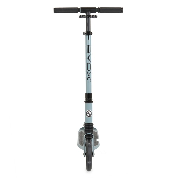 Trotinetă Pliabilă Byox Urban Junior Blue, Roți LED 180mm, Suspensie Față, Rulmenți ABEC-7, Ghidon Reglabil, 6-12 Ani, Max 80 kg